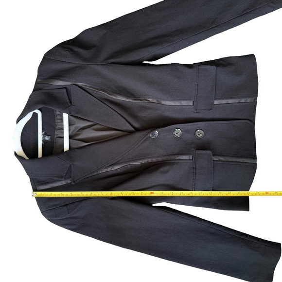 Le Chateau Classic Black Blazer Size S Work Office Formal Minimalist Evening - Picture 5 of 15